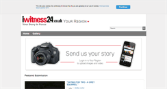 Desktop Screenshot of iwitness24.co.uk